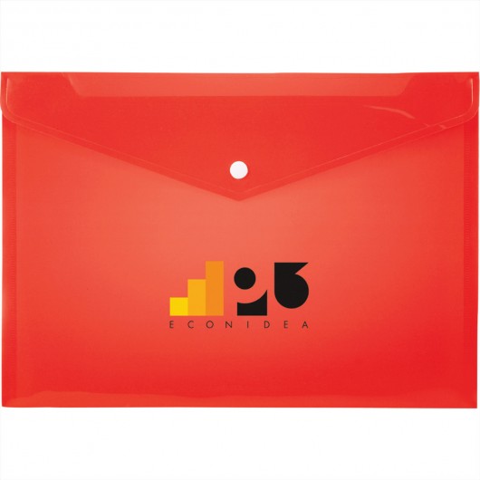 Plastic Document Folders red
